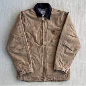 Carhartt YOUTH YC61 CML brown chore work wear jacket